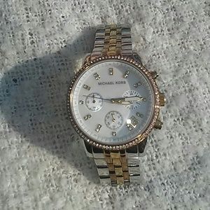 Michael Kors Tri-tone Sport Watch